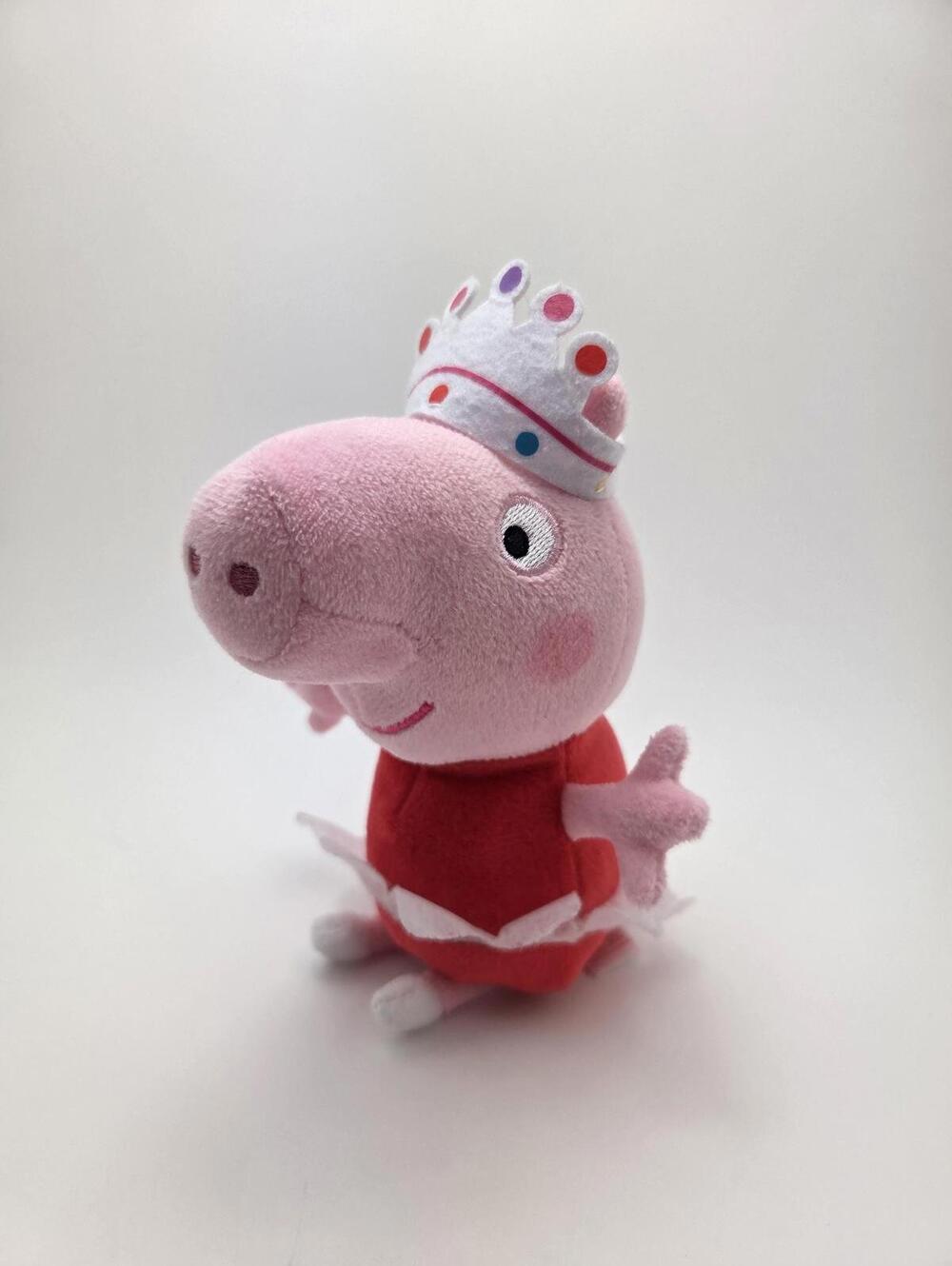 Ty Beanie Baby “Ballerina Peppa”  - From Show Peppa Pig - No Hang Tag (6 inch)